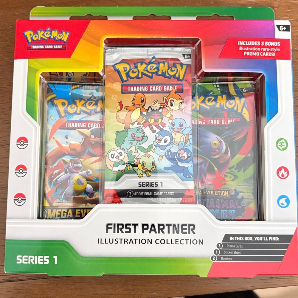 Pokémon Trading Card Game First Partner Illustration Collection - Series 1